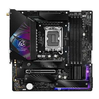 ASRock Phantom Gaming Z890M RIPTIDE WIFI - motherboard - micro ATX - LGA1851 Socket - Z890_thumb
