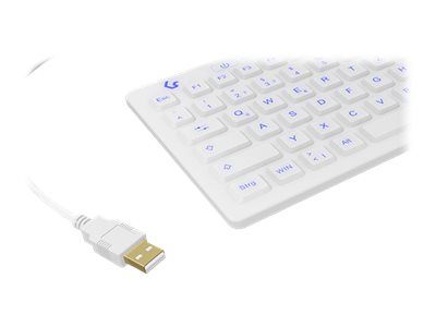 KeySonic Keyboard KSK-6031INEL-Wh - white_7