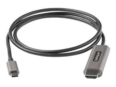 StarTech.com 3ft (1m) USB C to HDMI Cable 4K 60Hz with HDR10, Ultra HD USB Type-C to 4K HDMI 2.0b Video Adapter Cable, USB-C to HDMI HDR Monitor/Display Converter, DP 1.4 Alt Mode HBR3 - Thunderbolt 3 Compatible (CDP2HDMM1MH) - adapter cable - HDMI / USB_2
