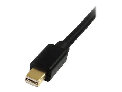 StarTech.com 10ft Mini DisplayPort to DisplayPort Cable - M/M - mDP to DP 1.2 Adapter Cable - Thunderbolt to DP w/ HBR2 Support (MDP2DPMM10) - DisplayPort cable - 3 m_5