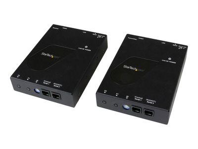 StarTech.com HDMI Video Over IP Gigabit Ethernet Extender Kit - 1080p HDMI Extender over Cat6 LAN Ethernet - up to 330 feet (100 meters) (ST12MHDLAN) - video/audio extender - 1GbE, HDMI_1