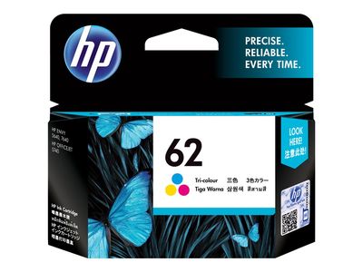 HP 62 - dye-based tricolor - original - ink cartridge_thumb