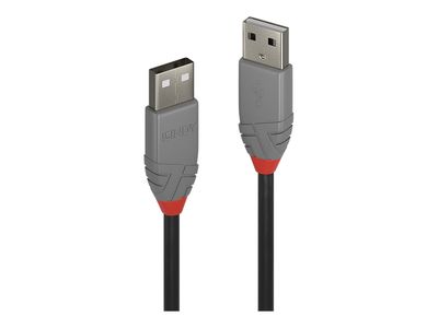 Cable Lindy USB 2.0 Typ A Kabel Anthra Line 5m_thumb