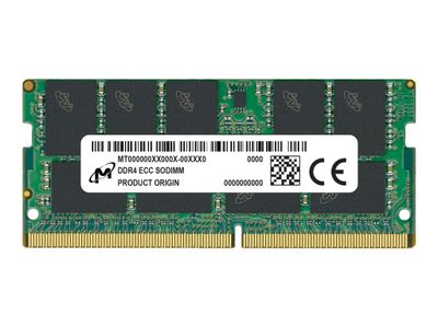 Micron - DDR4 - Modul - 32 GB - SO DIMM 260-PIN - 3200 MHz / PC4-25600 - ungepuffert_thumb