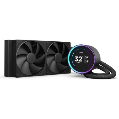 NZXT Kraken Elite 240 - processor liquid cooling system - with LCD display_thumb