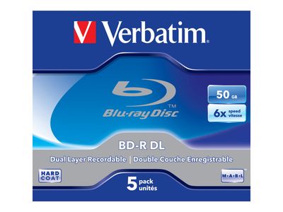 Verbatim - BD-R DL x 5 - 50 GB - Speichermedium_thumb