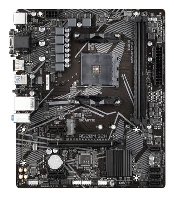 GIGABYTE Mainboard A520M S2H - Micro ATX - Socket AM4 - AMD A520_2