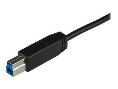 StarTech.com USB C to USB B Printer Cable - 1m / 3 ft - Superspeed - USB 3.1 - 10Gbps - USB C Printer Cable - USB Type C to Type B (USB31CB1M) - USB-C cable - 1 m_thumb