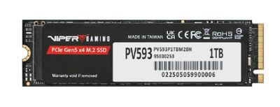 Patriot Memory PV593 PCIe Gen5 x4 M.2 2280 SSD 1 TB PCI Express 5.0 NVMe 3D TLC NAND_thumb