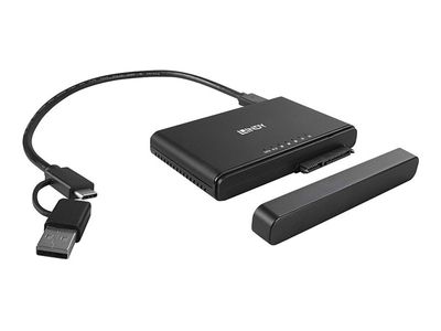 Lindy - HDD / SSD Dockingstation - SATA 6Gb/s / PCIe 3.0 x2 (NVMe) - USB-C 3.2 (Gen 2)_thumb