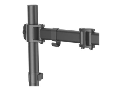 StarTech.com Desk Mount Monitor Arm 34 inch VESA Displays - Articulating Single Monitor Pole Mount - Height Adjustable Arm - Clamp/Grommet (ARMPIVOTB) - adjustable arm_3