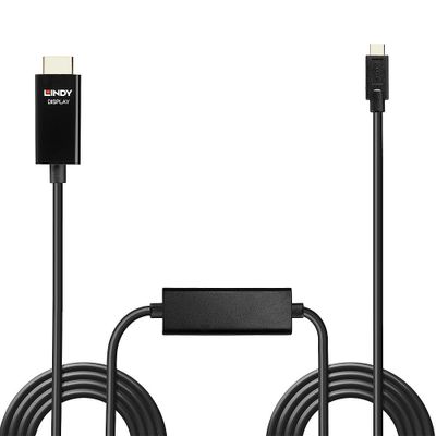 Lindy 10m USB Type C to HDMI 4K60 Adapter Cable with HDR_2
