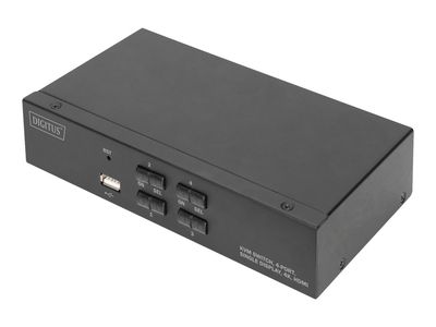 DIGITUS DS-12880 - KVM-/Audio-/USB-Switch - 4 Anschlüsse_thumb