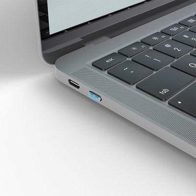 Lindy 40465 Schnittstellenblockierung Schnittstellenblockierung + Schlüssel USB Typ-C Blau Acrylnitril-Butadien-Styrol (ABS) 1 Stück(e)_5