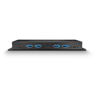 Lindy 43275 Schnittstellen-Hub USB 3.2 Gen 2 (3.1 Gen 2) Type-A 10000 Mbit/s Schwarz_4