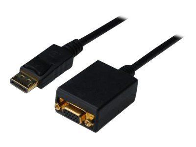 DIGITUS DisplayPort Adapterkabel - DisplayPort/VGA - 15 cm_thumb