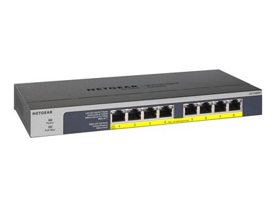 NETGEAR GS108PP - switch - 8 ports - rack-mountable_thumb