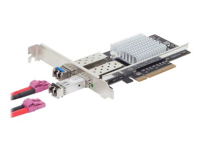 DIGITUS DN-10162 - Netzwerkadapter - PCIe 3.0 x8 - 10 Gigabit SFP+ x 2_thumb