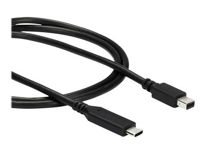 StarTech.com 1m / 3.3ft USB-C to Mini DisplayPort Cable - 4K 60Hz - Black - USB 3.1 Type C to mDP Adapter (CDP2MDPMM1MB) - DisplayPort-Kabel - USB-C bis Mini DisplayPort - 1 m_4