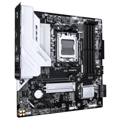 GIGABYTE B840M GAMING PLUS WIFI6E Mainboard – AMD Ryzen 9000 CPUs, 8+2+2-Phasen-VRM, bis zu 8200 MHz DDR5 (O.C.), 2× PCIe-4.0-M.2, Wi-Fi 6E, 1-GbE-LAN, USB 3.2 Gen 2_3