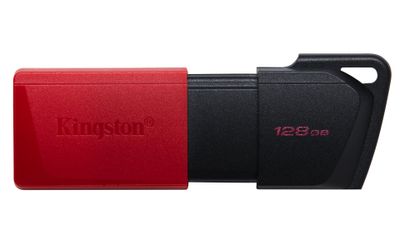Kingston USB-Stick DataTraveler Exodia M - USB 3.2 Gen 1 (3.1 Gen 1) - 128 GB - Black/Red_thumb