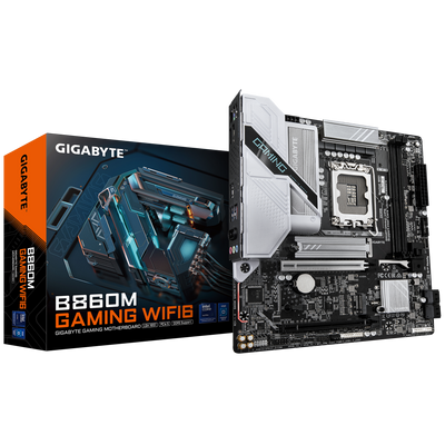 GIGABYTE Mainboard B860M GAMING WIFI6 - Micro ATX - Socket LGA1851 - Intel B860 Express_thumb