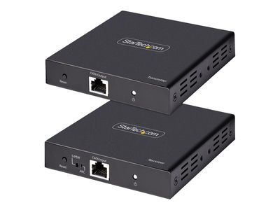 StarTech.com 4K HDMI Extender Over CAT5/CAT6 Cable, 4K 60Hz HDR Video Extender, Up to 230ft (70m), HDMI Over Ethernet Cable, S/PDIF Audio Out, HDMI Transmitter and Receiver Kit - Local Video Out, Power Over Cable (4K70IC-EXTEND-HDMI) - Video-/Audio-/Infra_thumb