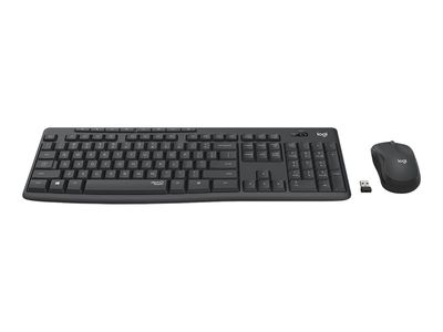 Logitech Tastatur MK295 - US Layout - Schwarz_4