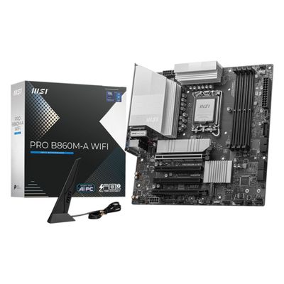 MSI PRO B860M-A WIFI - Motherboard - micro ATX - LGA1851-Sockel - B860_thumb