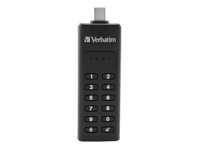 Verbatim USB-Stick Keypad Secure - USB 3.2 Gen 1 (3.1 Gen 1) - 64 GB - Schwarz_thumb