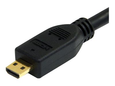 StarTech.com 2m High Speed HDMI Cable with Ethernet HDMI to HDMI Micro - HDMI with Ethernet cable - 2 m_4