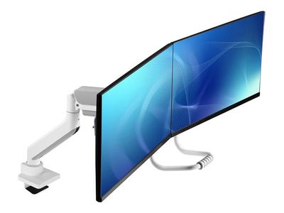 Neomounts DS75-450WH2 mounting kit - full-motion - for 2 LCD displays - white_6