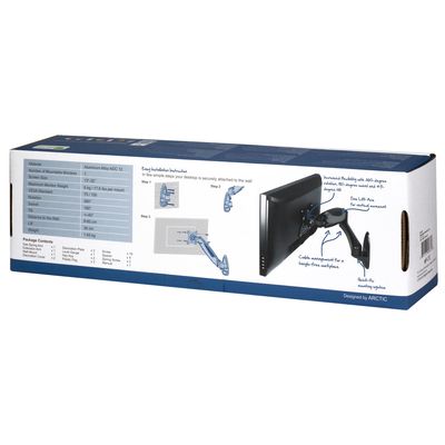 ARCTIC W1-3D - Monitor-Wandhalterung mit Gaslifttechnik_13