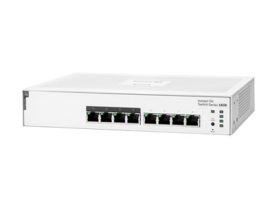 HPE Networking Instant On 1830 8G 4p Class4 PoE 65W Switch - Switch - 8 Anschlüsse - Smart - an Rack montierbar_thumb