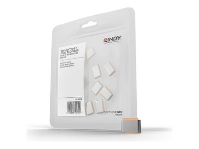 ZUB Lindy USB Typ C Port Schloss orange 10 Stück_thumb