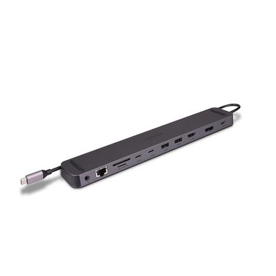 Lindy 43392 laptop-dockingstation & portreplikator Andocken USB 3.2 Gen 1 (3.1 Gen 1) Type-C Anthrazit_thumb