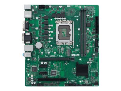 ASUS Mainboard PRO H610M-C D4-CSM - micro ATX - Socket LGA1700 - Intel H610_thumb