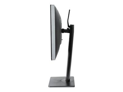 StarTech.com Free Standing Single Monitor Mount, Height Adjustable Monitor Stand, For VESA Mount Displays up to 32" (15lb/7kg), Ergonomic Monitor Stand for Desk, Tilt/Swivel/Rotate, Black - Universal Monitor Stand stand - adjustable arm - for monitor - bl_4