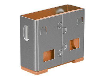 Zub Lindy USB Port Lock 10pcs. Orange_3
