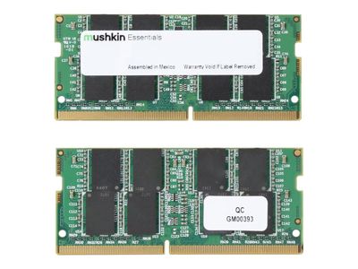 Mushkin Essentials - DDR4 - kit - 64 GB: 2 x 32 GB - SO-DIMM 260-pin - 2666 MHz / PC4-21300 - unbuffered_2