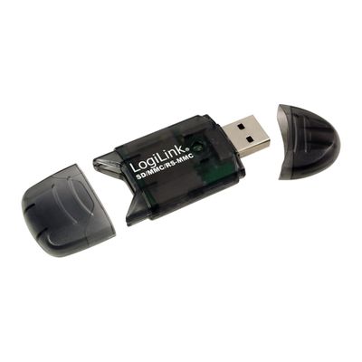 LogiLink Cardreader USB 2.0 Stick for SD/MMC - Kartenleser - USB 2.0_thumb