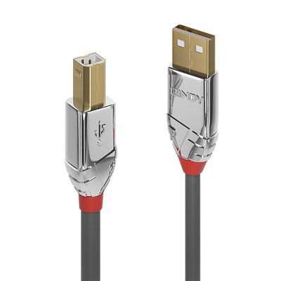 Lindy USB-Kabel CROMO Line - USB-A / USB-B - 3 m_thumb