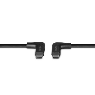 Lindy 32022 USB Kabel USB 3.2 Gen 2 (3.1 Gen 2) 0,5 m USB C 10 Gbit/s 60 W Schwarz_3
