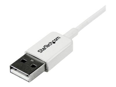 StarTech.com 3.3 ft. (1 m) USB to Micro USB Cable - USB 2.0 A to Micro B - White - Micro USB Cable (USBPAUB1MW) - USB cable - 1 m_2