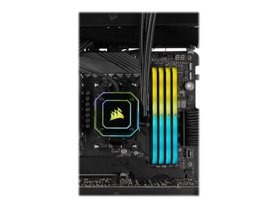 CORSAIR Vengeance RGB RS RAM - 32 GB (2 x 16 GB Kit) - DDR4 3600 UDIMM CL18_5