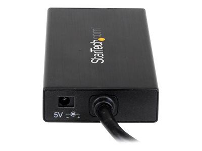StarTech.com USB 3.0 Hub with Gigabit Ethernet Adapter - 3 Port - NIC - USB Network / LAN Adapter - Windows & Mac Compatible (ST3300GU3B) - hub - 3 ports_3