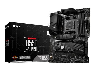 MSI B550-A PRO - Motherboard - ATX - Socket AM4 - AMD B550_thumb