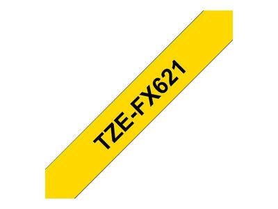 Brother TZe-FX621 - Flexitape - 1 Kassette(n) - Rolle (0,9 cm x 8 m)_1