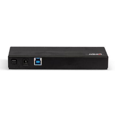 Lindy 43228 Schnittstellen-Hub USB 3.2 Gen 1 (3.1 Gen 1) Type-A 5000 Mbit/s Schwarz_4