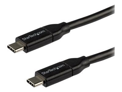 StarTech.com USB C To USB C Cable - 10 ft / 3m - USB-IF Certified - 5A PD - USB 2.0 - USB Type C Charging Cable - USB C Fast Charge Cable (USB2C5C3M) - USB-C cable - 3 m_thumb